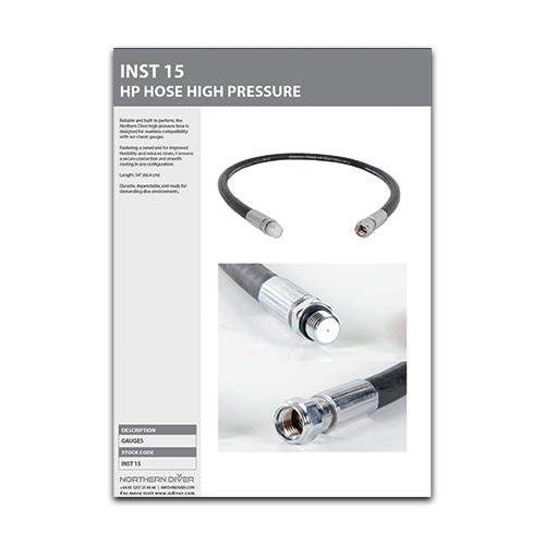 INST 15 Hose DataSheet